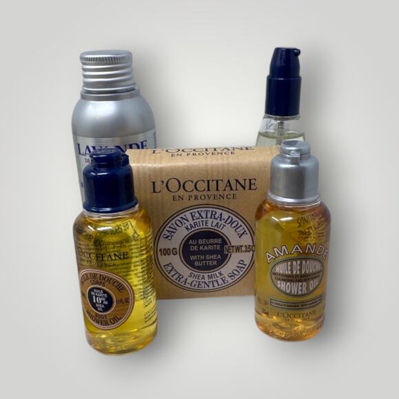 L'Occitance En Provence X Castelbajac Paris Gift Set Radience D'Ete 5 Piece - Picture 5 of 10
